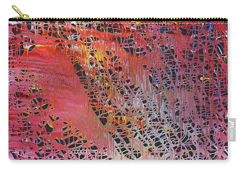 Fusionart Zip Pouch featuring the painting Catch of the Day by Ralph White