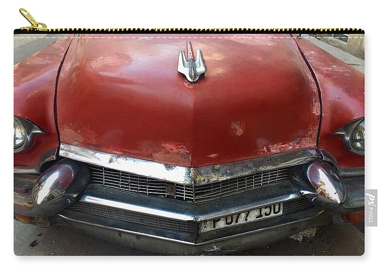 Cuba Carry-all Pouch featuring the photograph Classic Caddy by Kerry Obrist