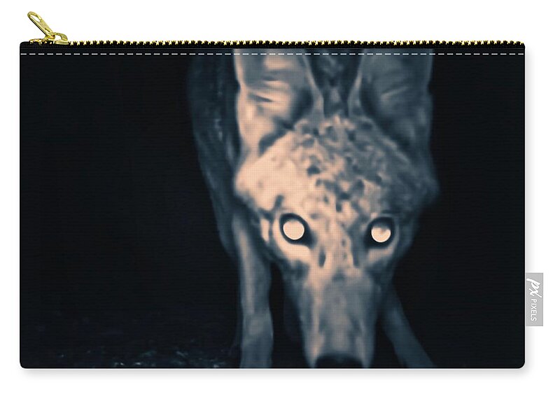 Animal Trail Carry-all Pouch featuring the photograph Close Enough? by Judy Kennedy