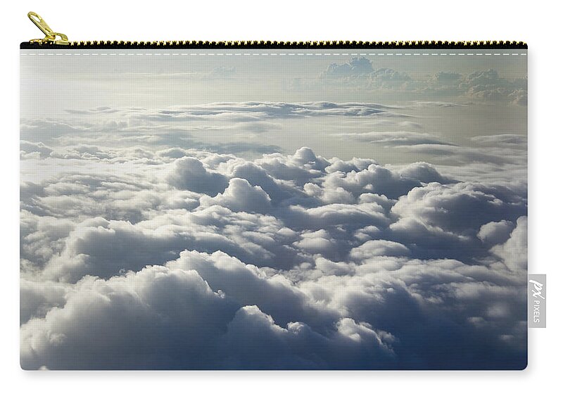 Weather Zip Pouch featuring the photograph Clouds by Kngkyle2