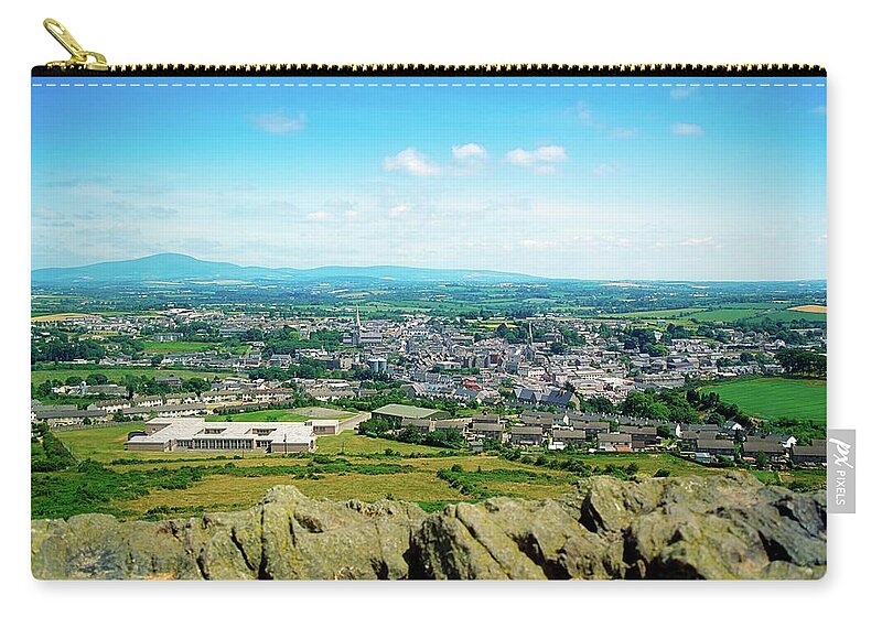 Scenics Zip Pouch featuring the photograph Co Wexford, Enniscorthy, View From by Design Pics/the Irish Image Collection
