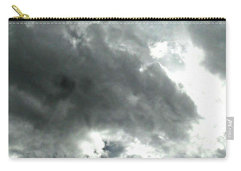Colossal Covering Zip Pouch featuring the photograph Colossal Covering by Cyryn Fyrcyd