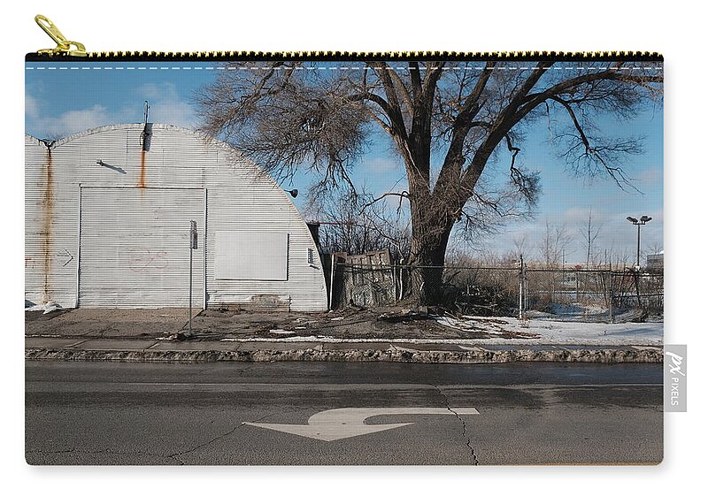 City Zip Pouch featuring the photograph Come Curves by Kreddible Trout