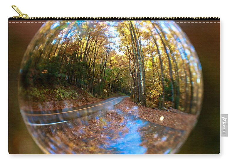 Nunweiler Carry-all Pouch featuring the photograph Crystal Ball Forest by Nunweiler Photography