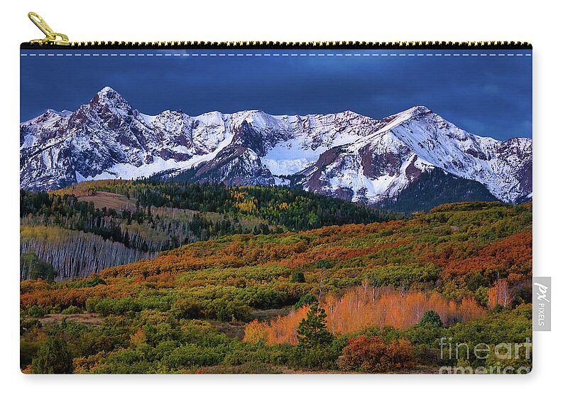Colorado Carry-all Pouch featuring the photograph Dallas Divide Morning by Doug Sturgess