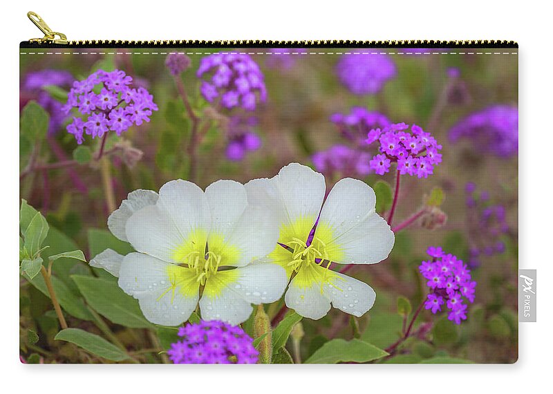 Desert flower pouch
