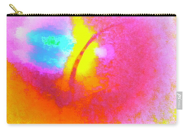 Photo Stream Zip Pouch featuring the photograph Diamond Refractions by Debra Grace Addison