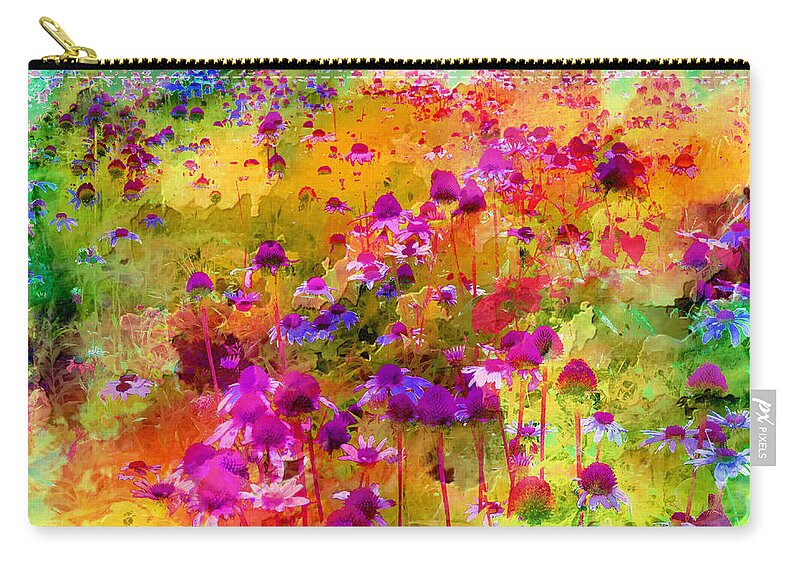  Carry-all Pouch featuring the photograph Dream of Flowers by Jack Wilson