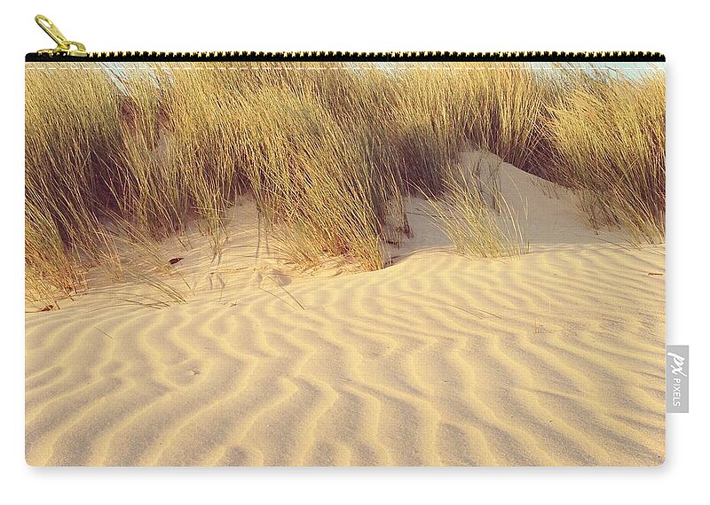 Tranquility Zip Pouch featuring the photograph Early Morning At Beach by Jodie Griggs