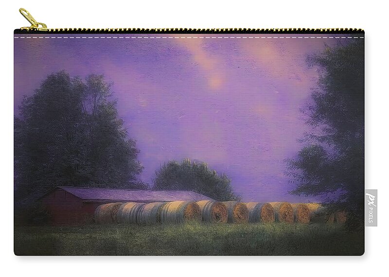  Zip Pouch featuring the photograph Early to Bed, Early to Rise by Jack Wilson
