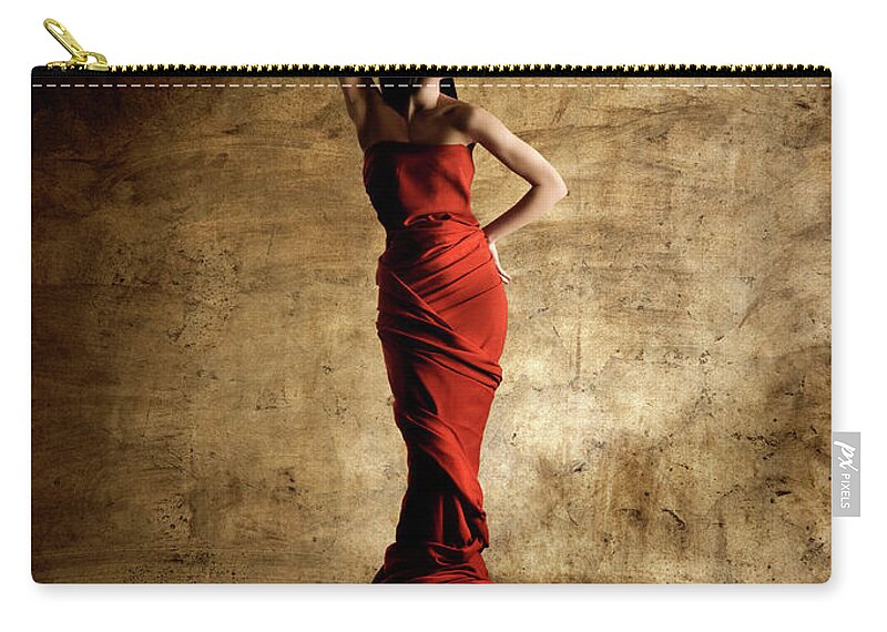 Human Arm Zip Pouch featuring the photograph Elegant Beauty by Colin Anderson