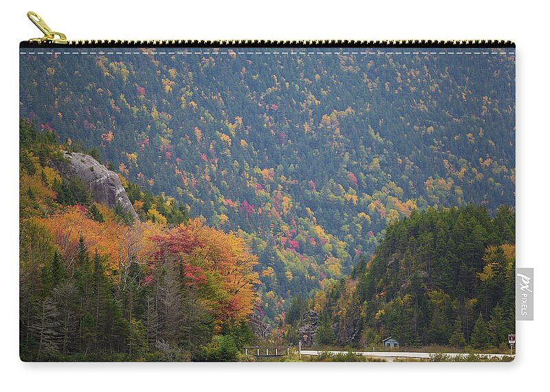 Elephant Carry-all Pouch featuring the photograph Elephant Head Autumn by Chris Whiton