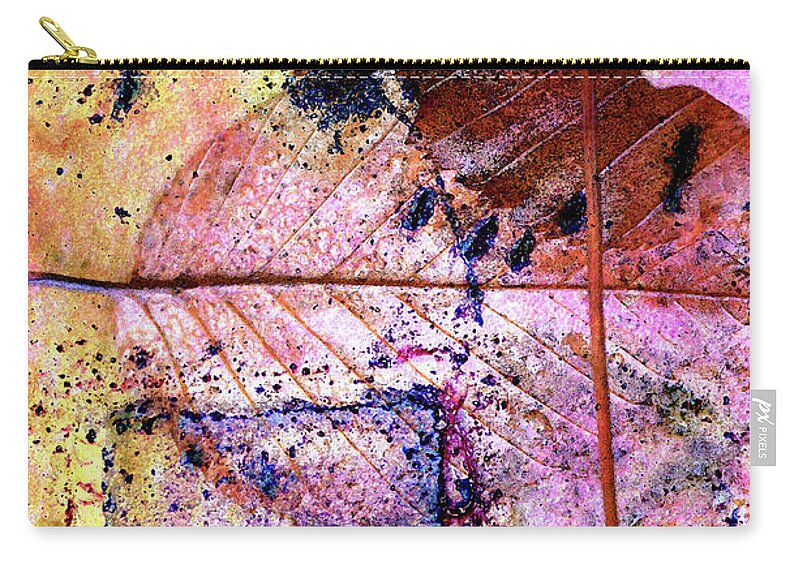 Nature Zip Pouch featuring the photograph Essential Strain of the Basic Primitive by Char Szabo-Perricelli