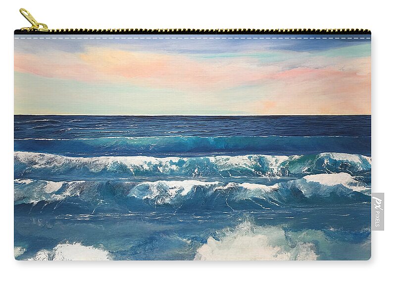Even If Carry-all Pouch featuring the painting Even If by Linda Bailey