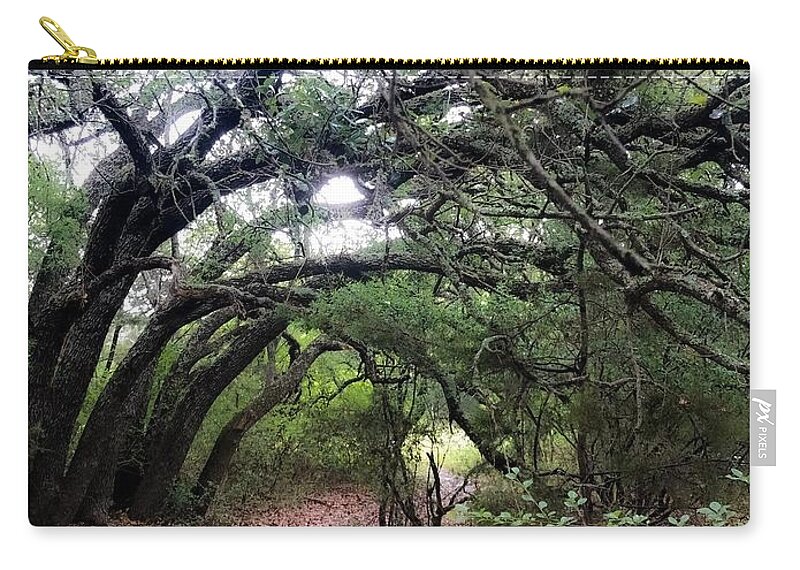 Landscape Carry-all Pouch featuring the photograph Fairytale Lane by Kelly Thackeray