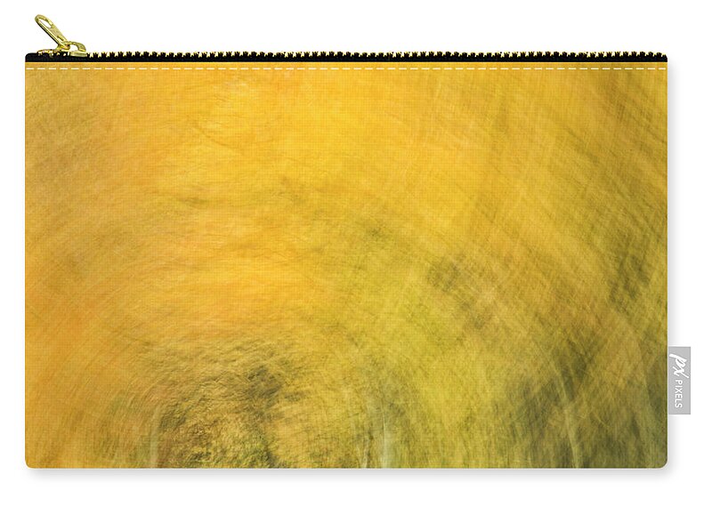 Abstract Zip Pouch featuring the photograph Fall Frenzy by Denise Bush