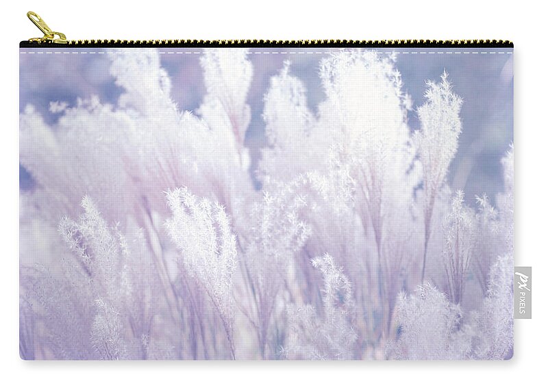 Jenny Rainbow Fine Art Photography Zip Pouch featuring the photograph Fantasy Grass Dreams Boho Style 1 by Jenny Rainbow