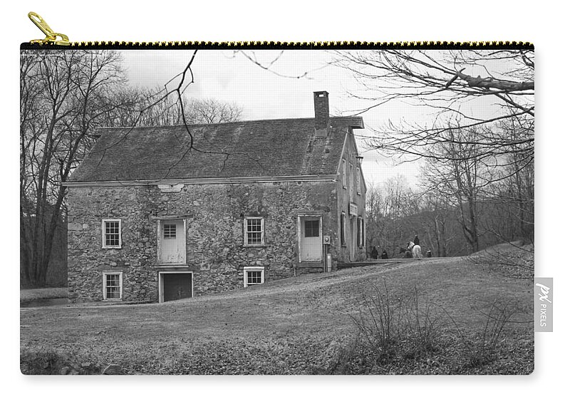 Waterloo Village Carry-all Pouch featuring the photograph Smith's Store on the Hill - Waterloo Village by Christopher Lotito