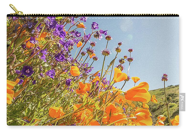 Flowers Zip Pouch featuring the photograph Flora 10 by Ryan Weddle