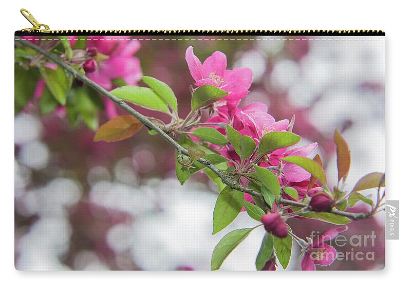 Flowers Carry-all Pouch featuring the photograph Flower divider by Agnes Caruso