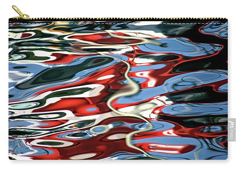 Sea; Water; Reflection; Abstract; Ocean; Colour; Colourful; Abstract Photography; Andrew Hewett; Artistic; Interior; Quality; Images; New; Modern; Creative; Beautiful; Exhibition; Lovely; Seascapes; Awesome; Water; Abstract Reflections; Light; Abstract Photography; Decor; Interiors; Calendar; Fine Art; Andrew Hewett; Water; Photographs; Fineart America; Unique; Fun; Award; Winning; Wonderful; Famous; Https://andrew-hewett.pixels.com/;https://waterlove.co.za/; ;https://hewetttinsite.co.za/ Zip Pouch featuring the photograph Free Love by Andrew Hewett