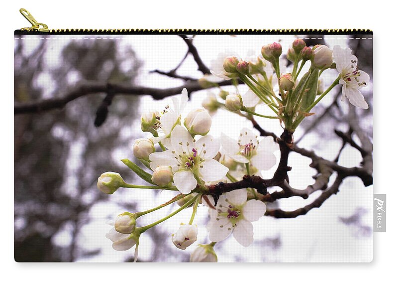 Flower Zip Pouch featuring the photograph Fresh Bloom by Michelle Anderson