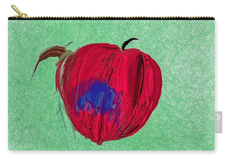 Fruit Zip Pouch featuring the digital art Fruit #i3 by Leif Sohlman