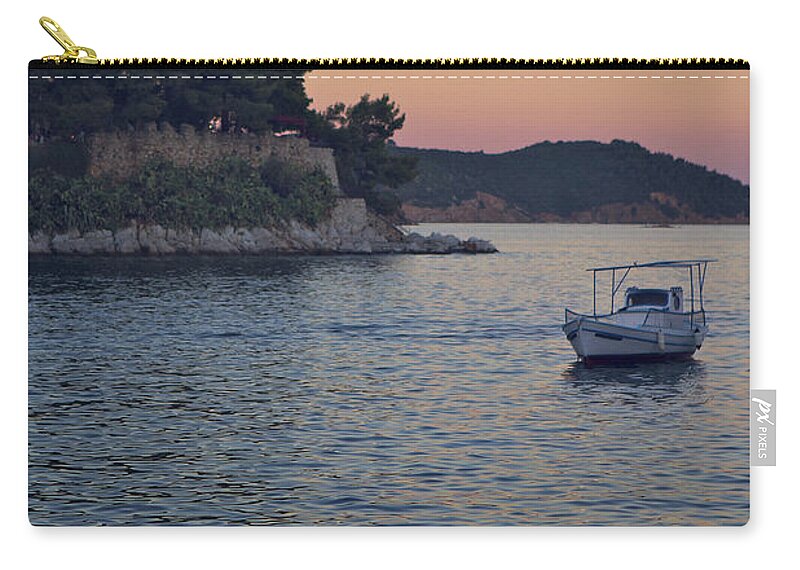 Tranquility Carry-all Pouch featuring the photograph Full Moon Rising by Dreaming For A Living