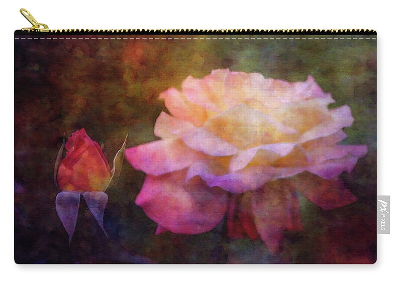 Impressionist Zip Pouch featuring the photograph Generations 5567 IDP_2 by Steven Ward