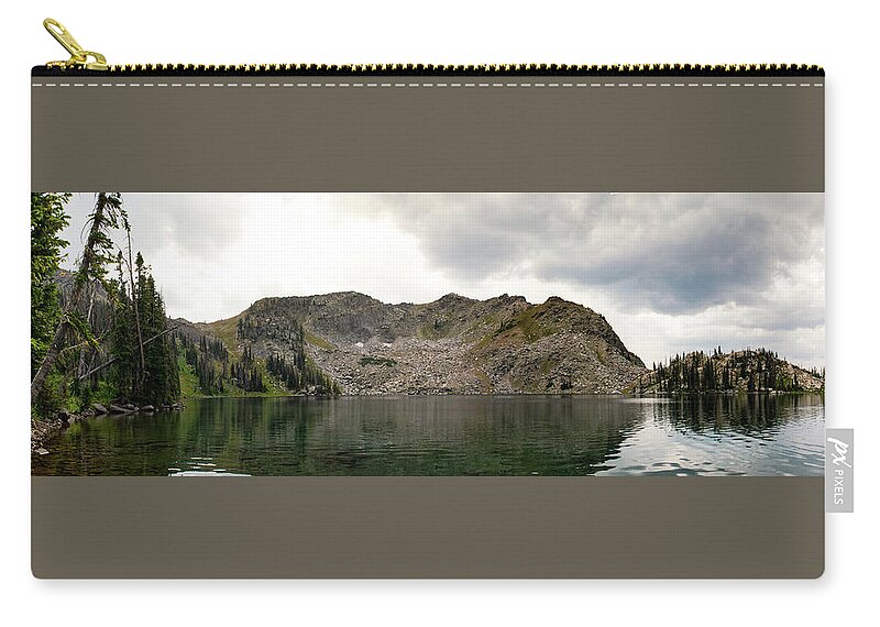 Gilpin Lake Zip Pouch featuring the photograph Gilpin Lake by Nicole Lloyd