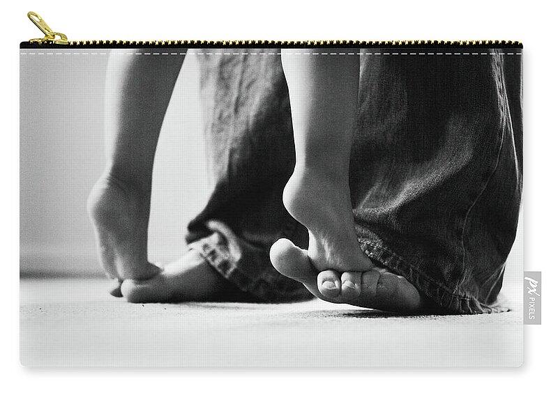 Child Zip Pouch featuring the photograph Give Me Where To Stand, And I Will Move by Natalia Campbell Of Nc Photography