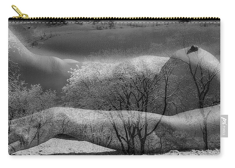 Artistic Zip Pouch featuring the photograph Goddesses 5 by Mache Del Campo