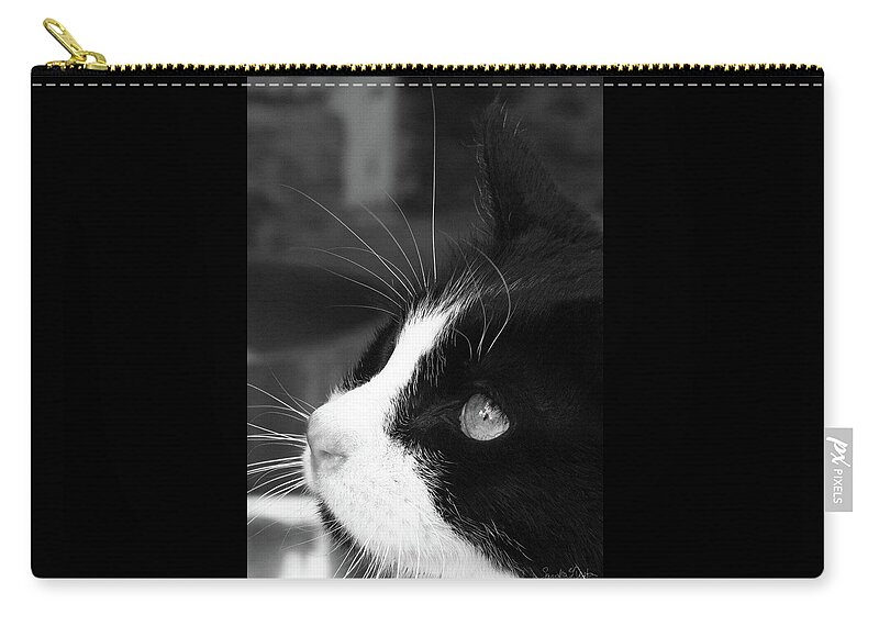 Gorgeous Carry-all Pouch featuring the photograph Gorgeous in Profile by Sandra Dalton