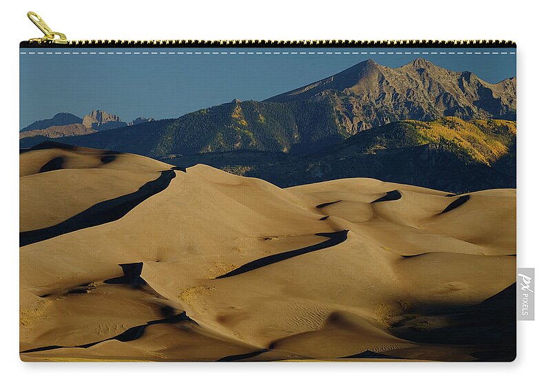 Aspens Carry-all Pouch featuring the photograph Grand Dunes by Johnny Boyd