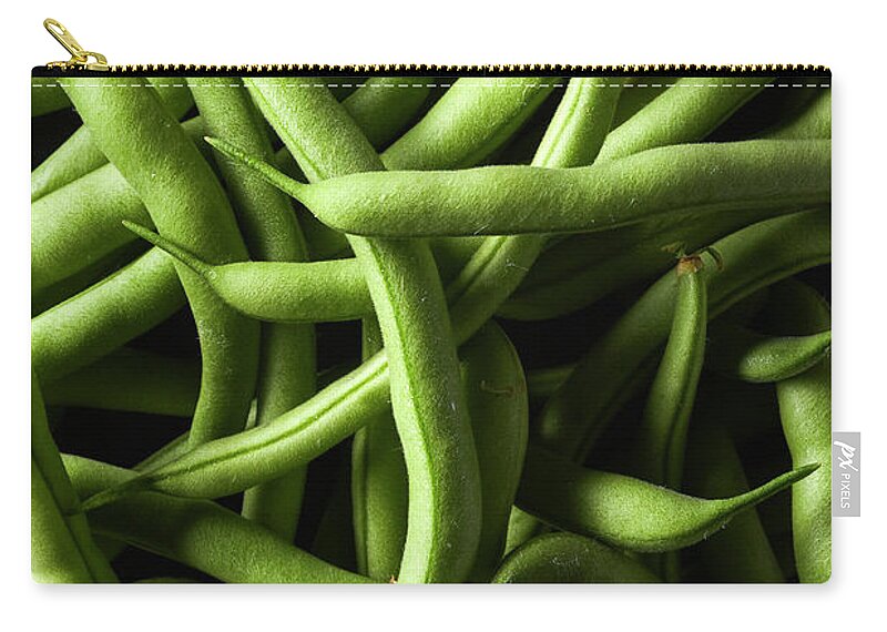 Cuisine At Home Zip Pouch featuring the photograph Green beans by Cuisine at Home