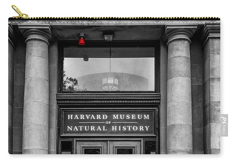 Architecture Zip Pouch featuring the photograph Harvard Museum of Natural History by Chris Montcalmo