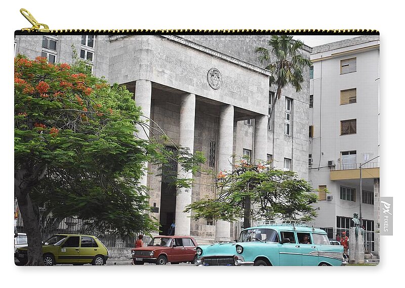 Havana Carry-all Pouch featuring the photograph Havana by Cassidy Marshall