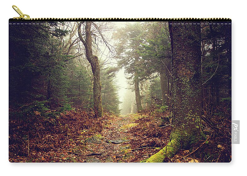 Tranquility Zip Pouch featuring the photograph Haystack Mountain Vermont by Matthew Stallone