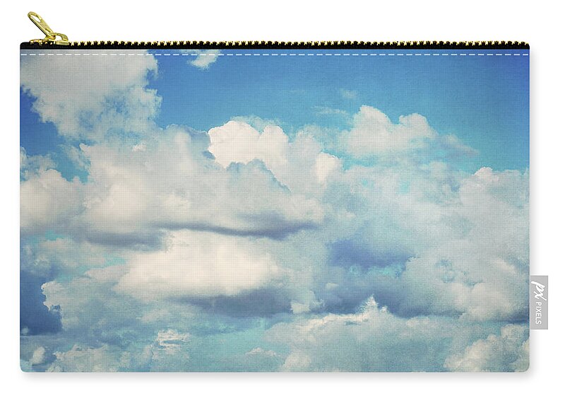 Puffy Zip Pouch featuring the photograph High On Life by Kathi Mirto