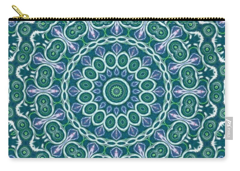  Zip Pouch featuring the digital art Hip Hip Hoora by Designs By L