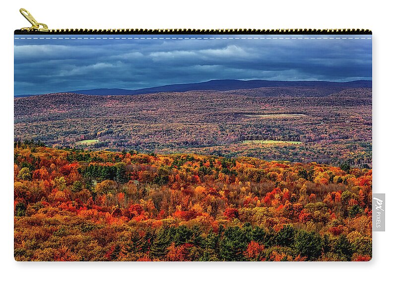 Autumn Carry-all Pouch featuring the photograph Hudson Valley NY Autumn by Susan Candelario