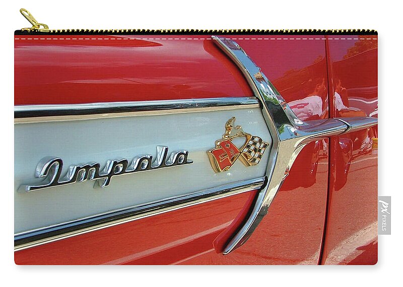 Impala Zip Pouch featuring the photograph Impala by Katherine N Crowley