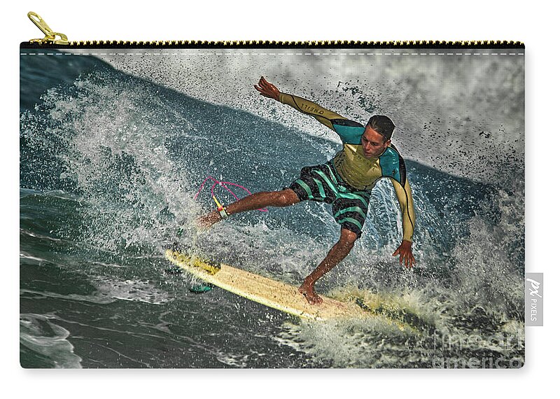 Beach Zip Pouch featuring the photograph In Living Color by Eye Olating Images