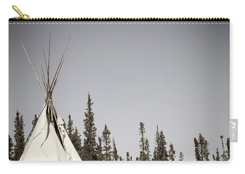 Tranquility Zip Pouch featuring the photograph In Memory by Coal Photography/alexander Legaree