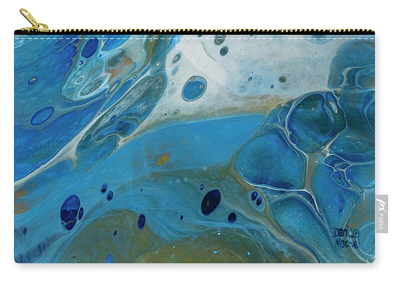 Abstract Carry-all Pouch featuring the painting In The Depths by Darice Machel McGuire