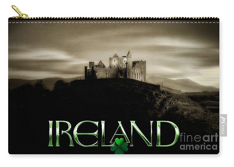 Nag702018 Zip Pouch featuring the photograph Ireland by Edmund Nagele FRPS
