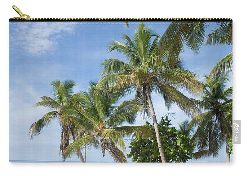 Desert Island Zip Pouch featuring the photograph Island Paradise by Kddailey