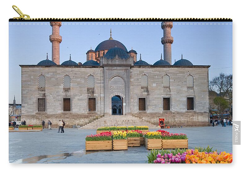 Istanbul Zip Pouch featuring the photograph Istanbul, Turkey by Benedek