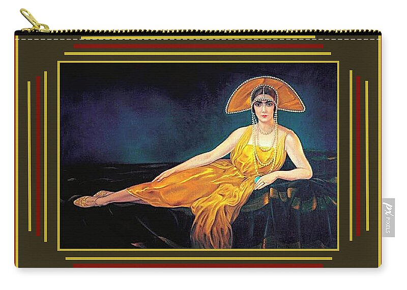 Staley Carry-all Pouch featuring the digital art Italia by Chuck Staley