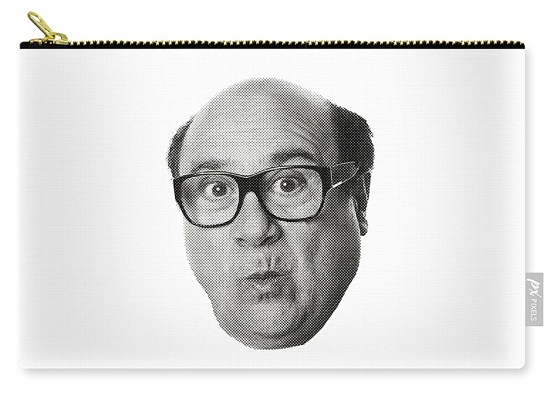 Danny Devito Zip Pouch featuring the digital art Its Always Sunny by Fine Deph